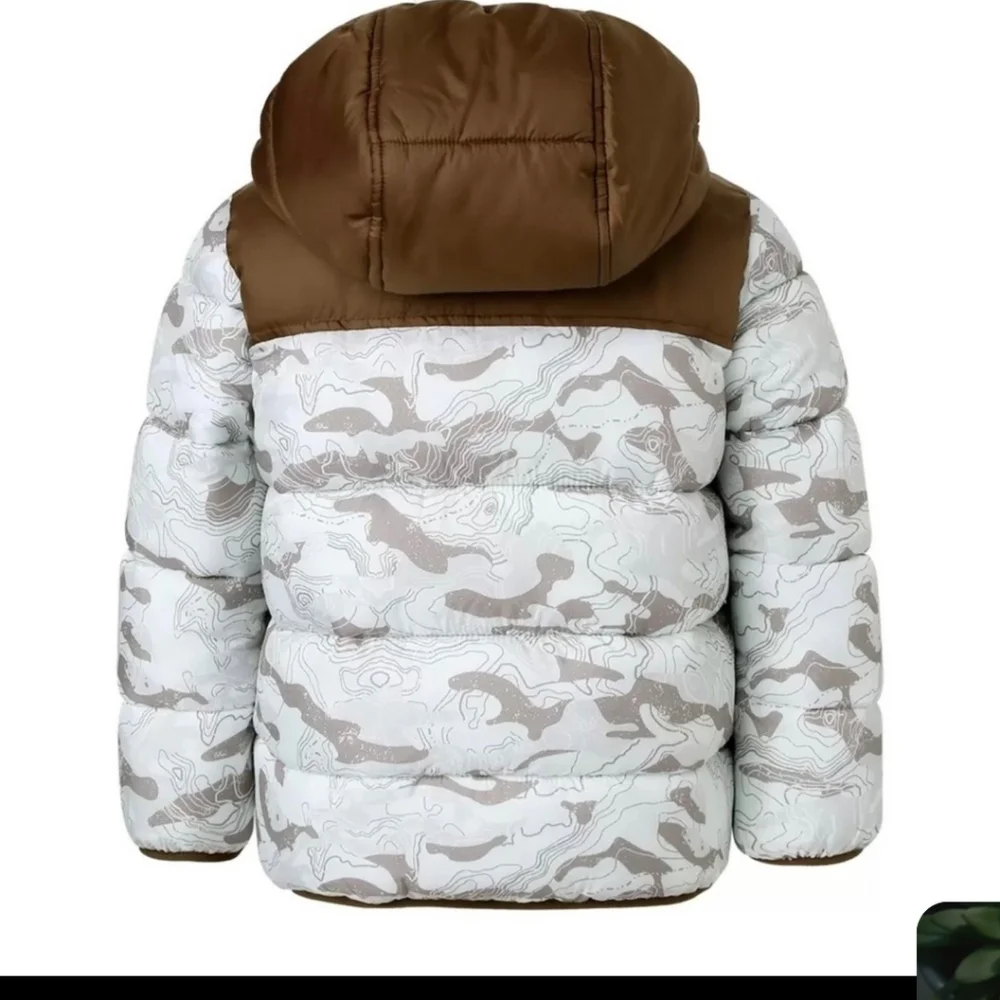 SNOZU  Puffer Hooded Jacket Quilted Pockets‎, Nwt 4t